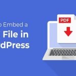 embed pdf on wordpress