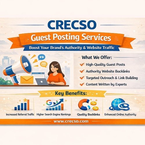 CRECSO Guest Posting Services